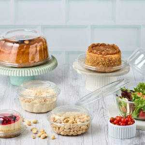 Empaque multiusos con cierre semi-hermético, ideal para proteger, conservar y exhibir. Su diseño permite crear diferentes formas de uso.